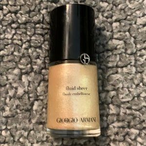 Georgia Armani fluid sheer shade 2